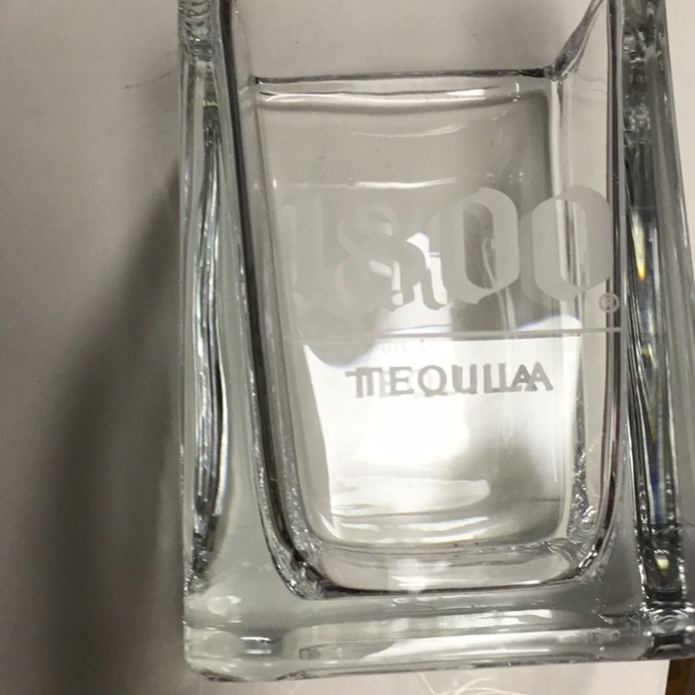 1800 Tequila Square shot glass